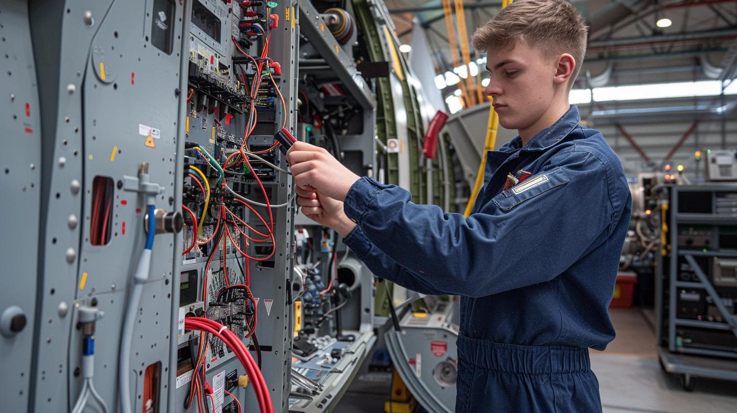 Aeronautical Electrical Systems Technician Course free with a certificate
