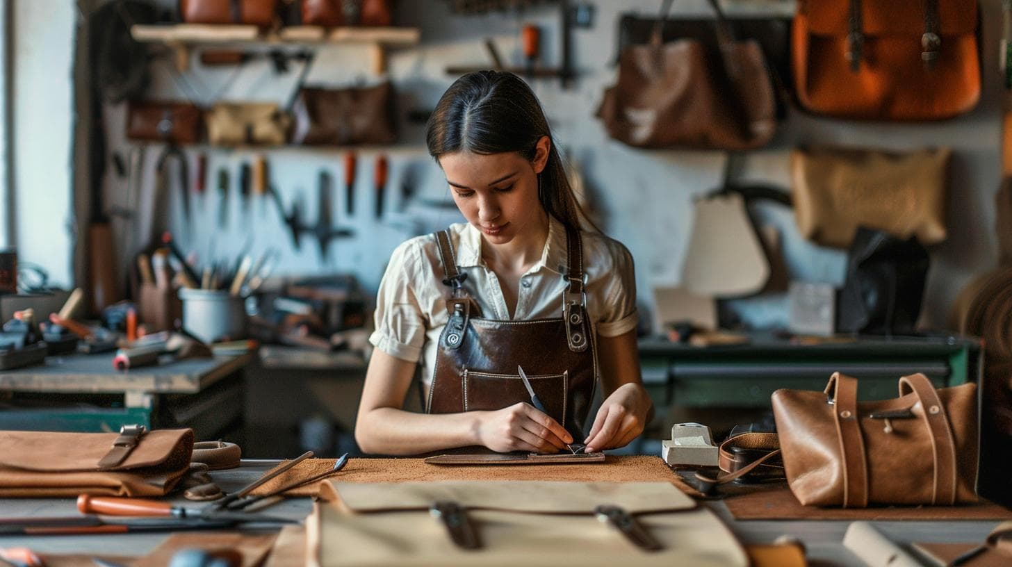 Leather Bag Making Course free and certificate