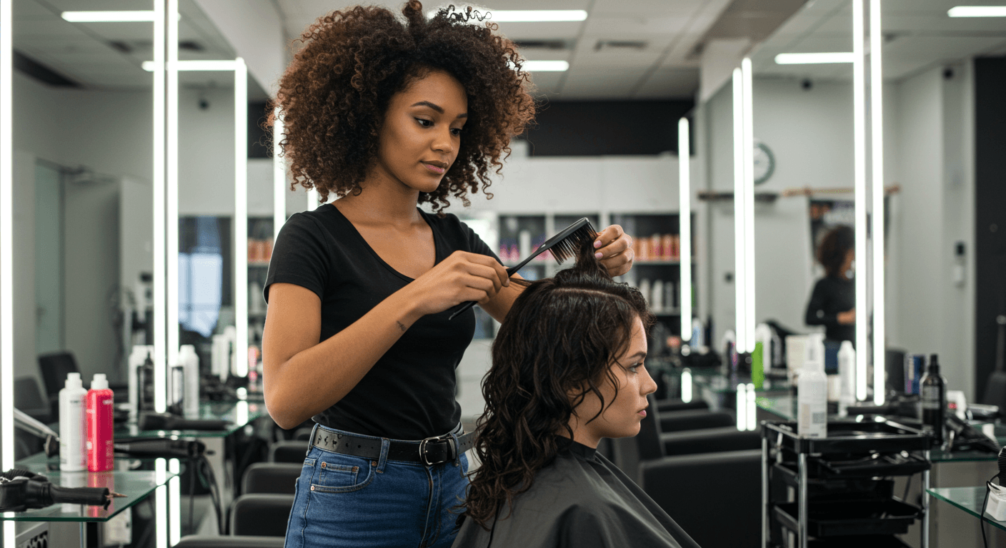 Curso de Cabeleireiro Profissional Feminino