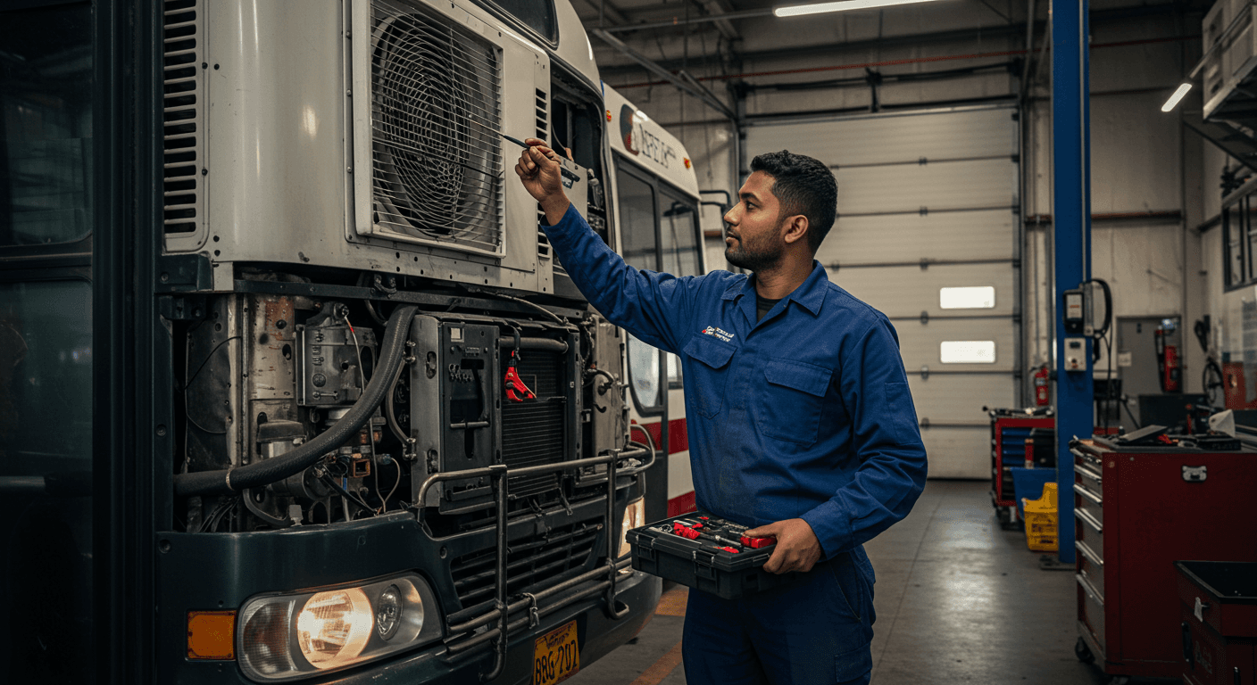 Curso de ar Condicionado de Ônibus