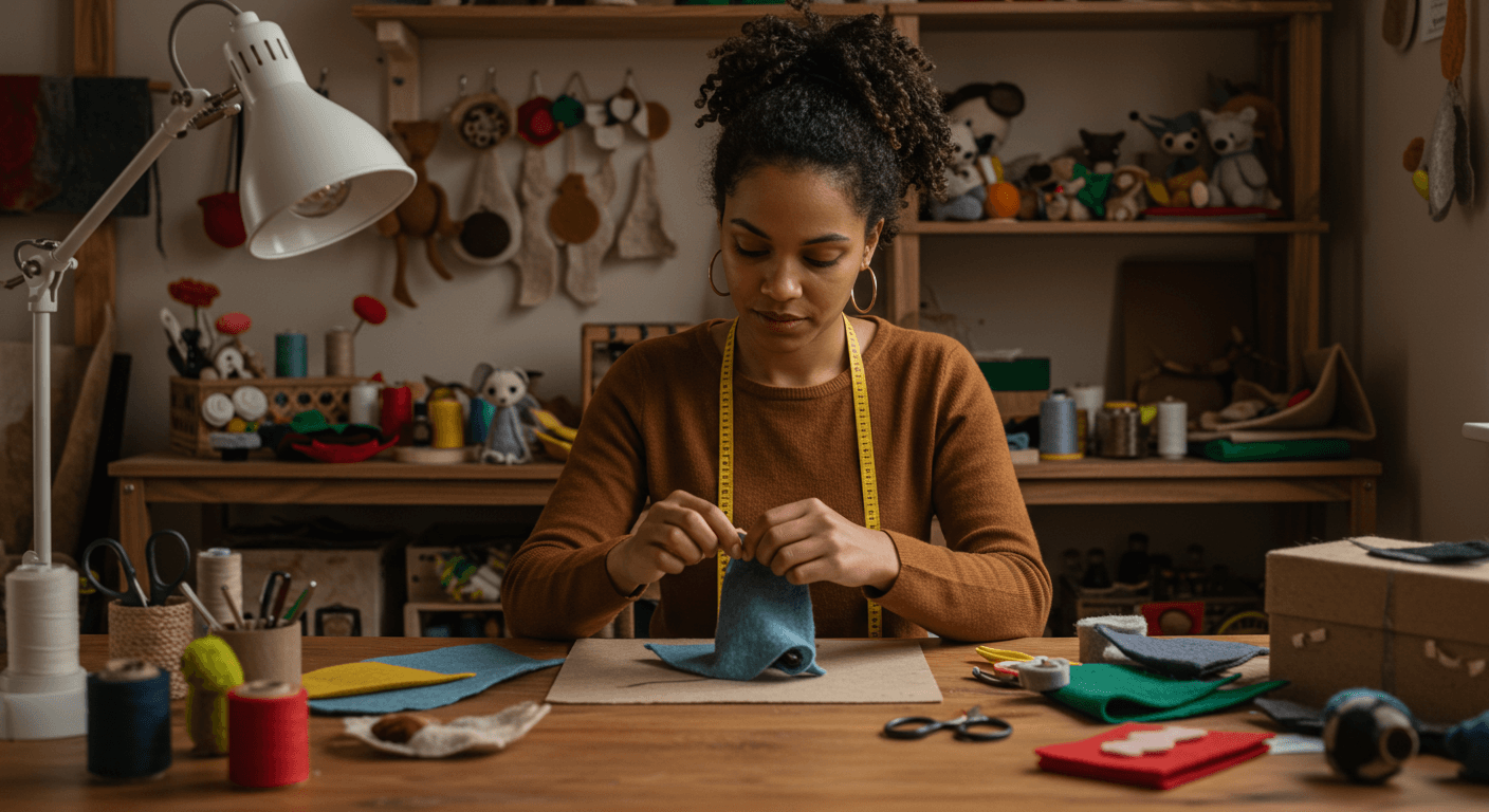 Curso de Artesanato em Feltro