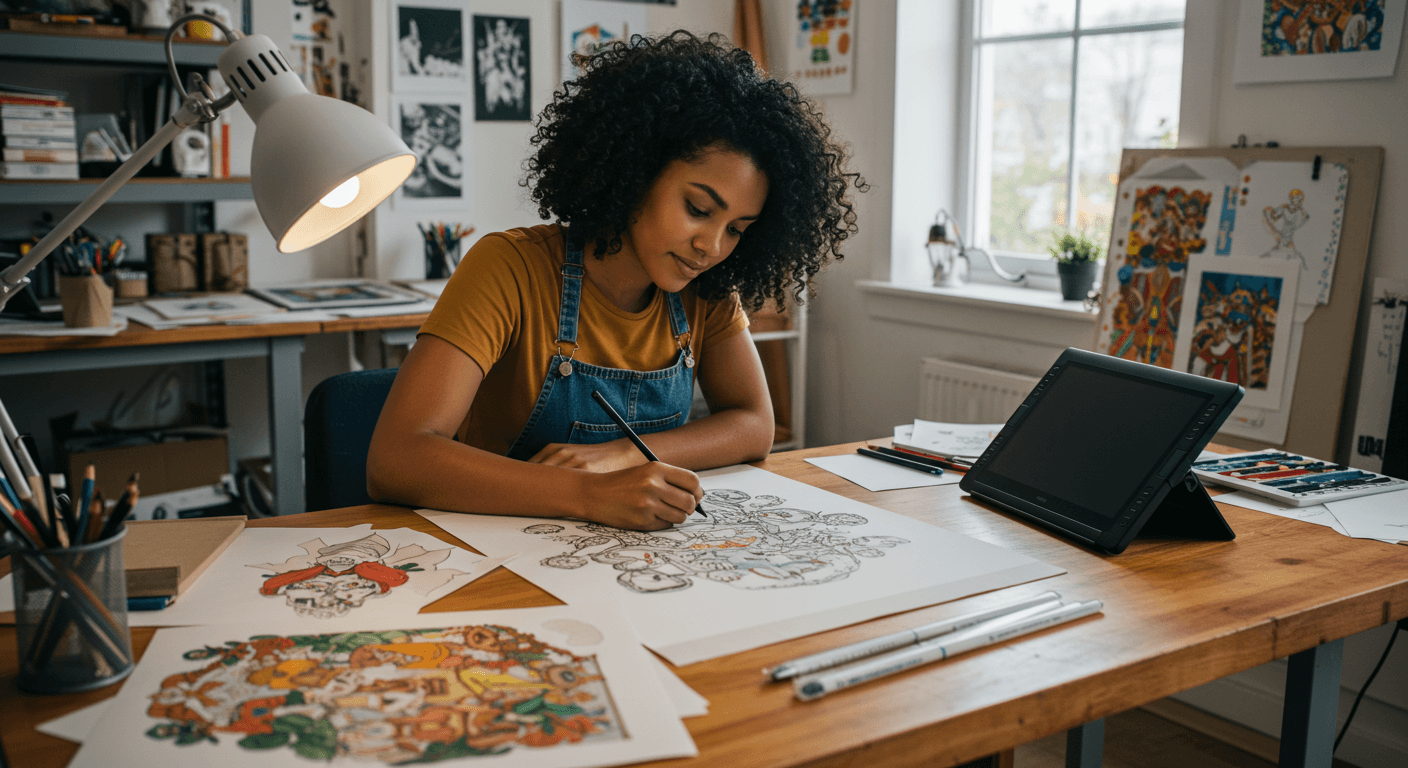 Curso de Diseñador de Ilustraciones gratis y con certificado