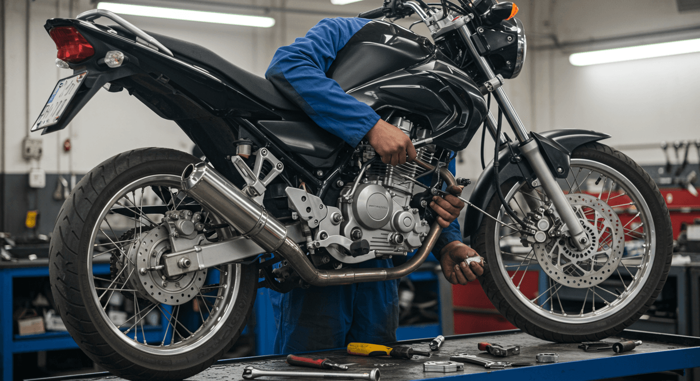 Mechanic in Motorcycle Brake Systems Course