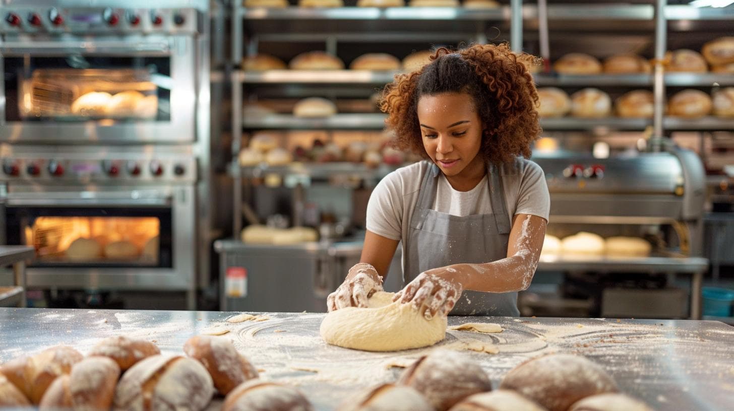 Baker in Industrial Production Course