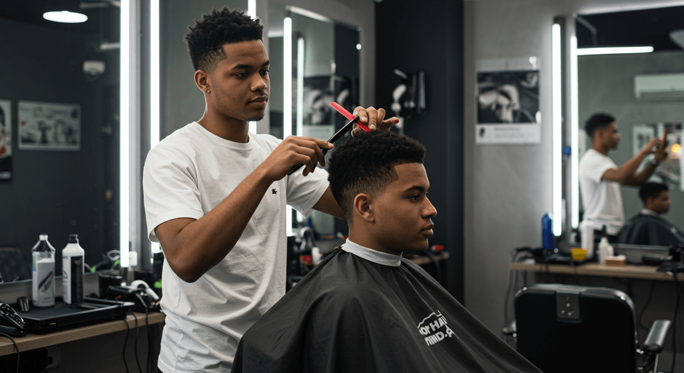 Curso de Cabeleireiro Profissional Masculino