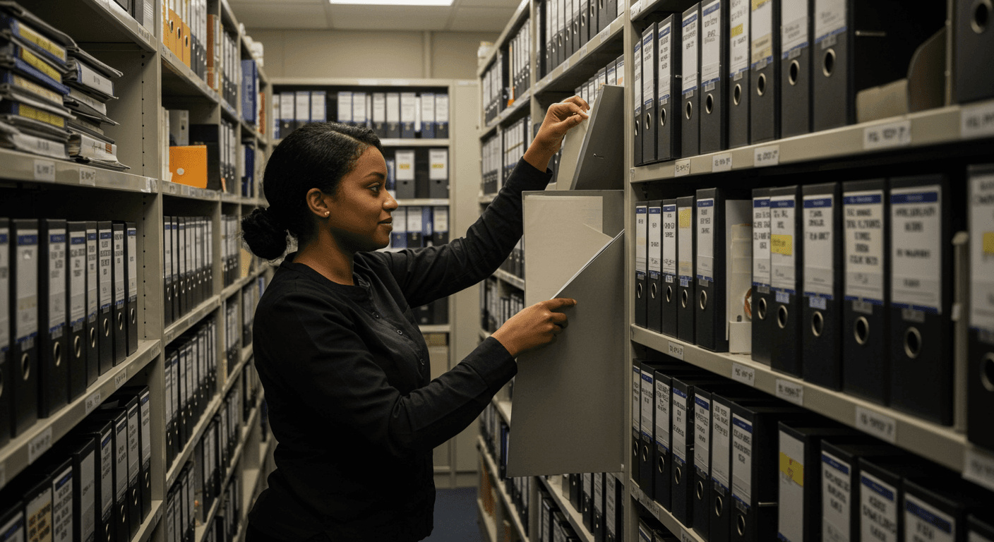 Curso de Auxiliar de Archivo