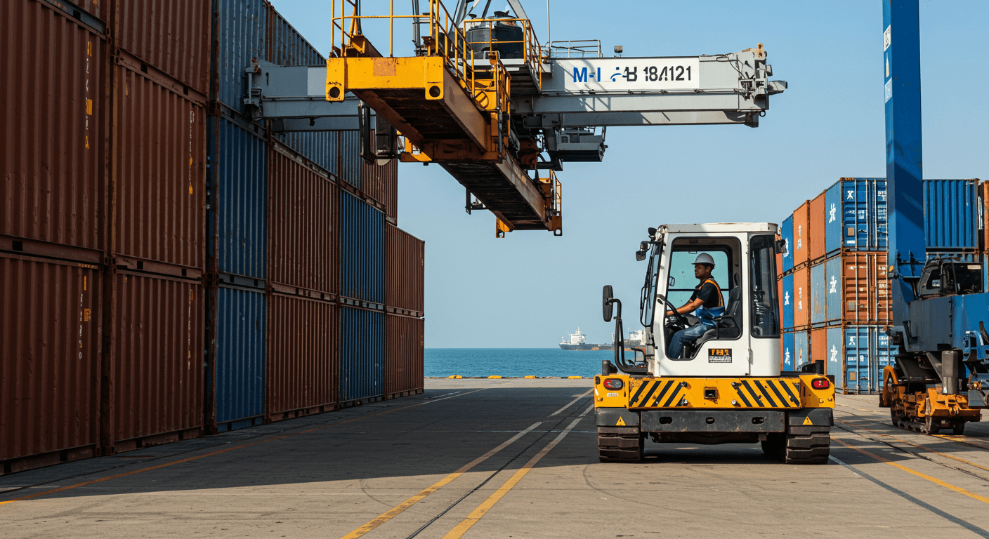 Curso de Grua Portuária