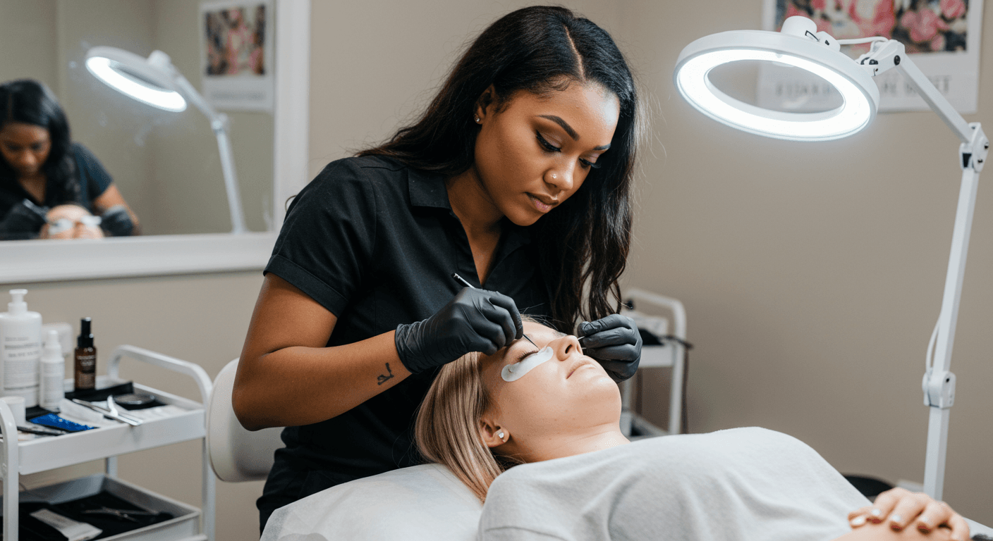 Eyelash Extensions Technician Course