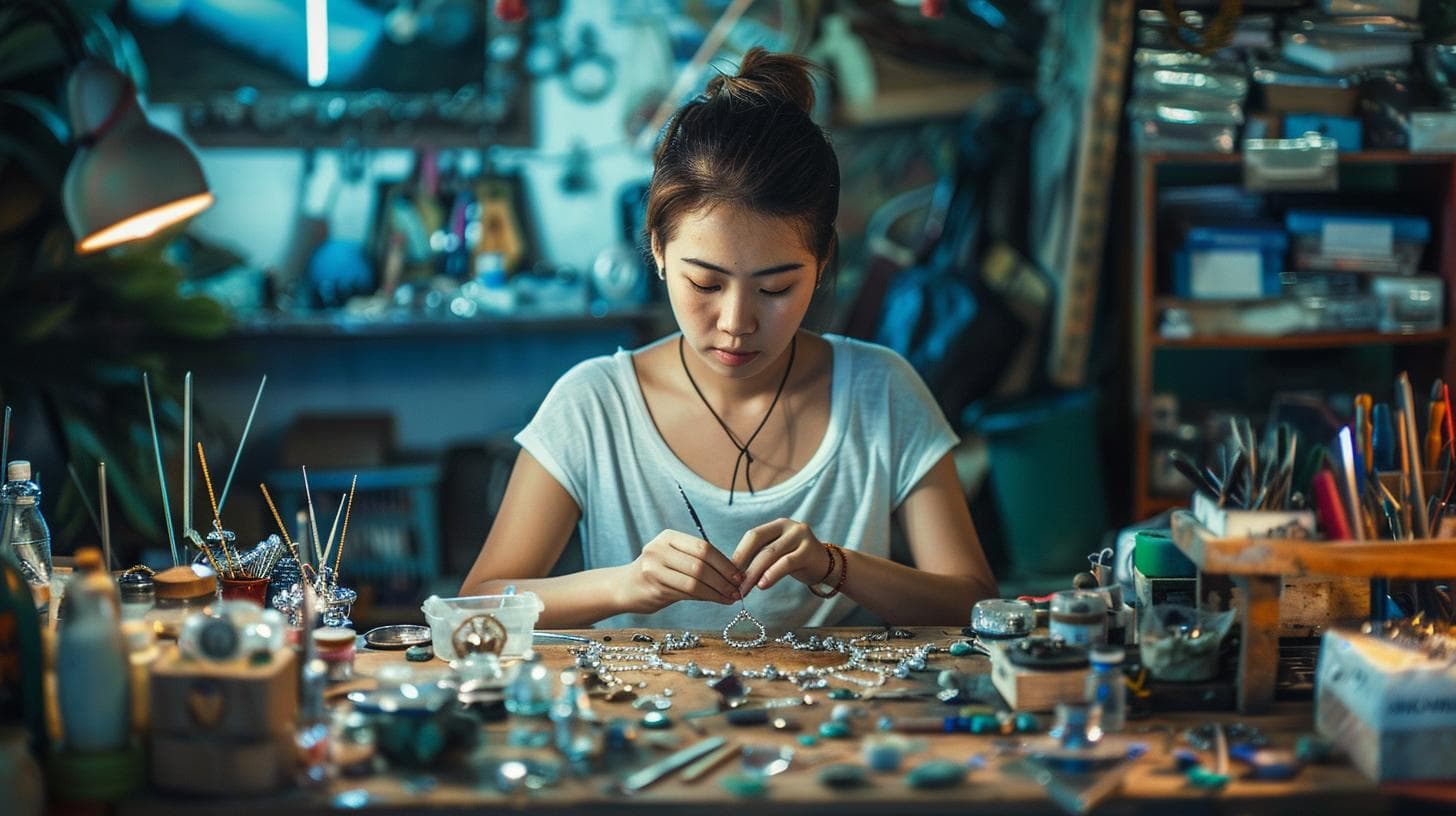 Handcrafted Jewelry Maker Course free and certification