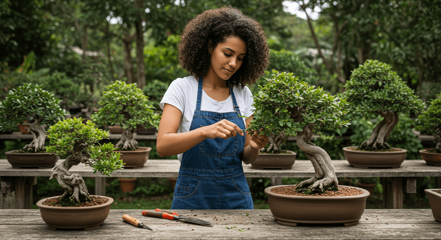 Curso de Bonsai gratuito e com certificado