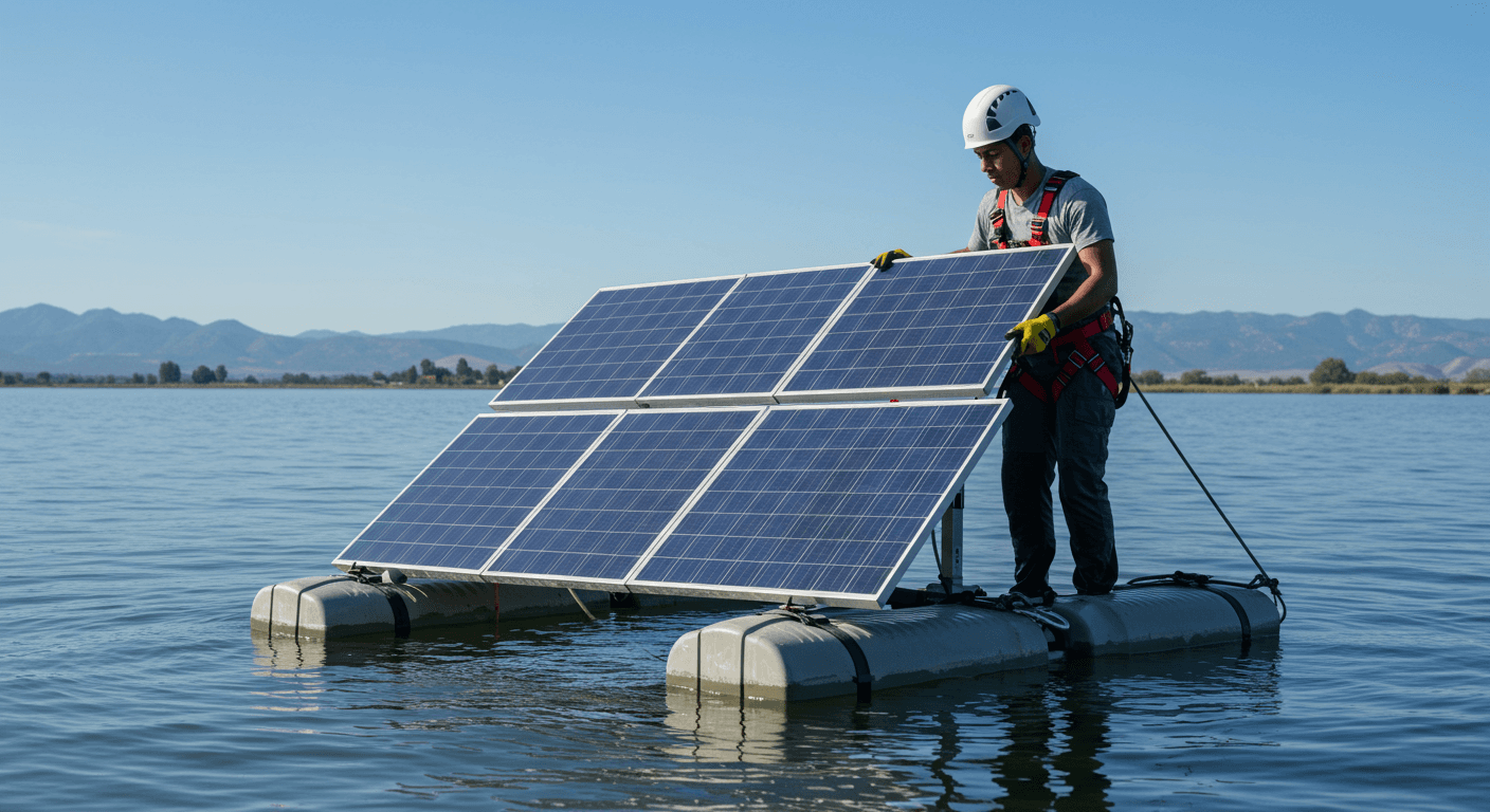 Floating Solar Panel Installation Technician Course