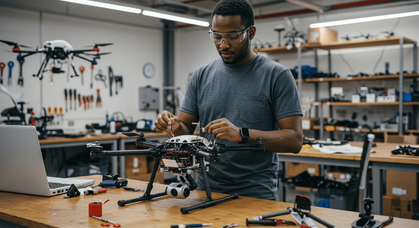Curso de Mecânico de Drones