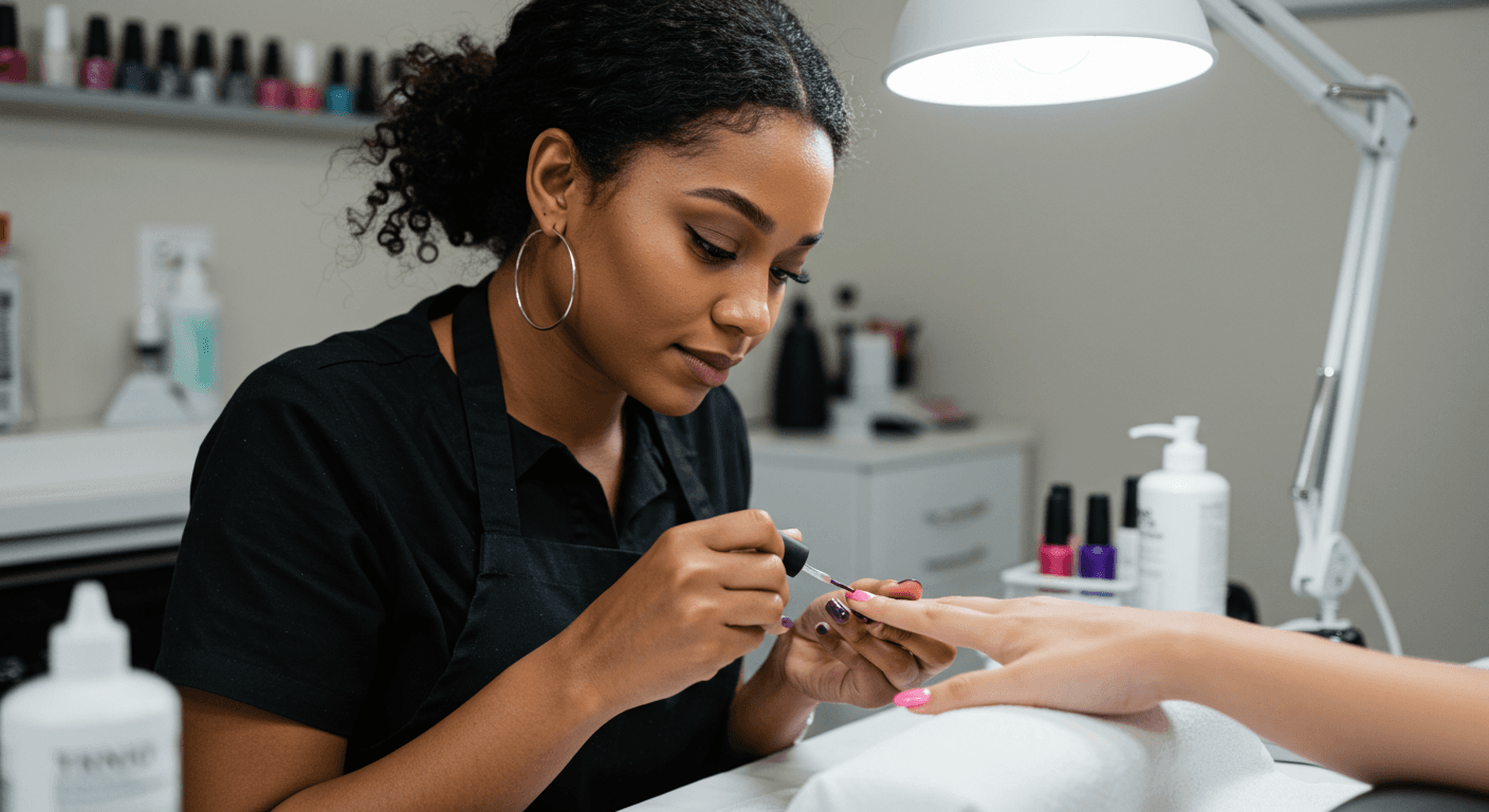 Semi-permanent Nails Technician Course free and certificate