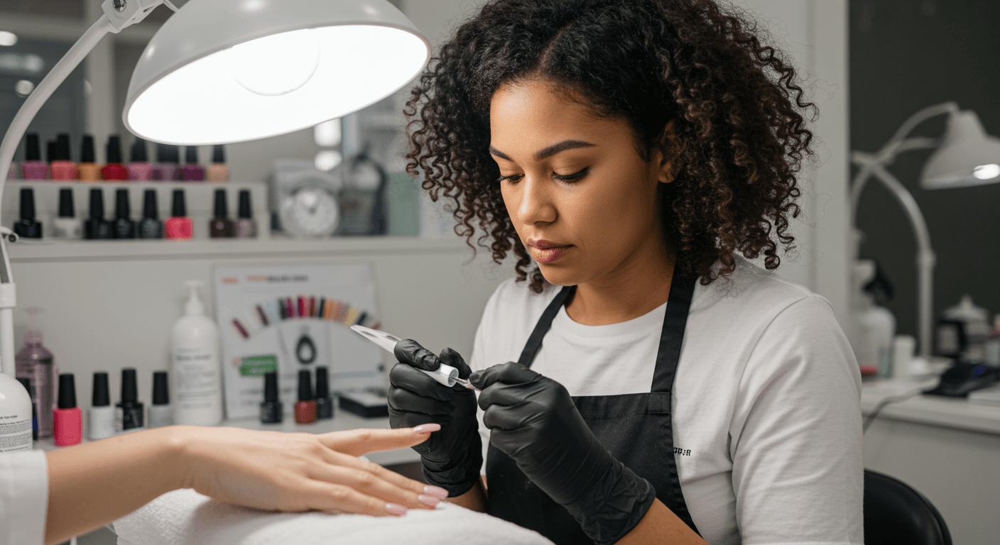 Curso de Gel na Tips