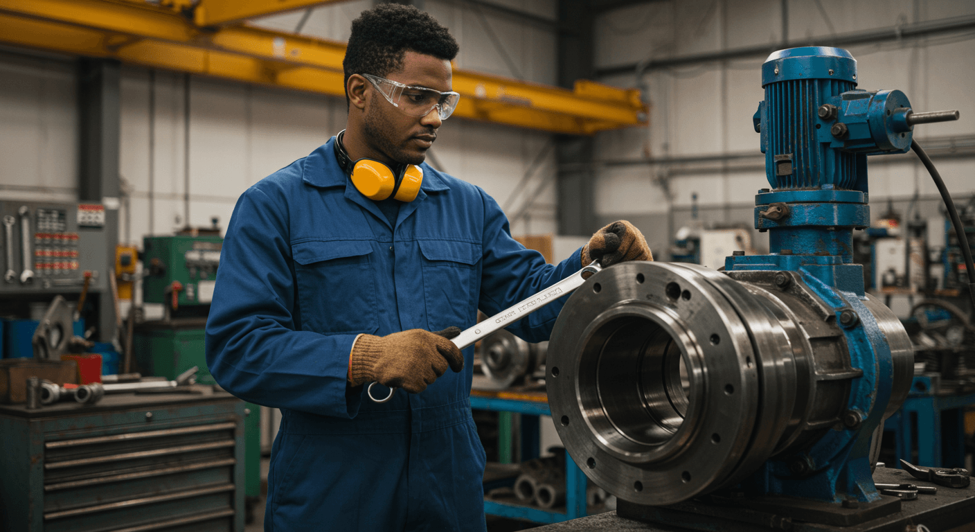 Curso de Mecânico de Manutenção de Equipamentos Industriais