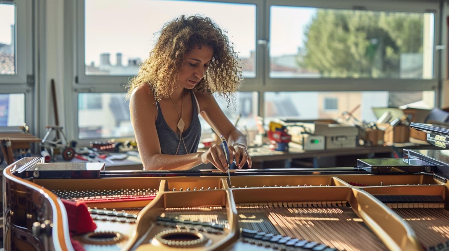 Curso de Manutenção e Reparo de Pianos Acústicos