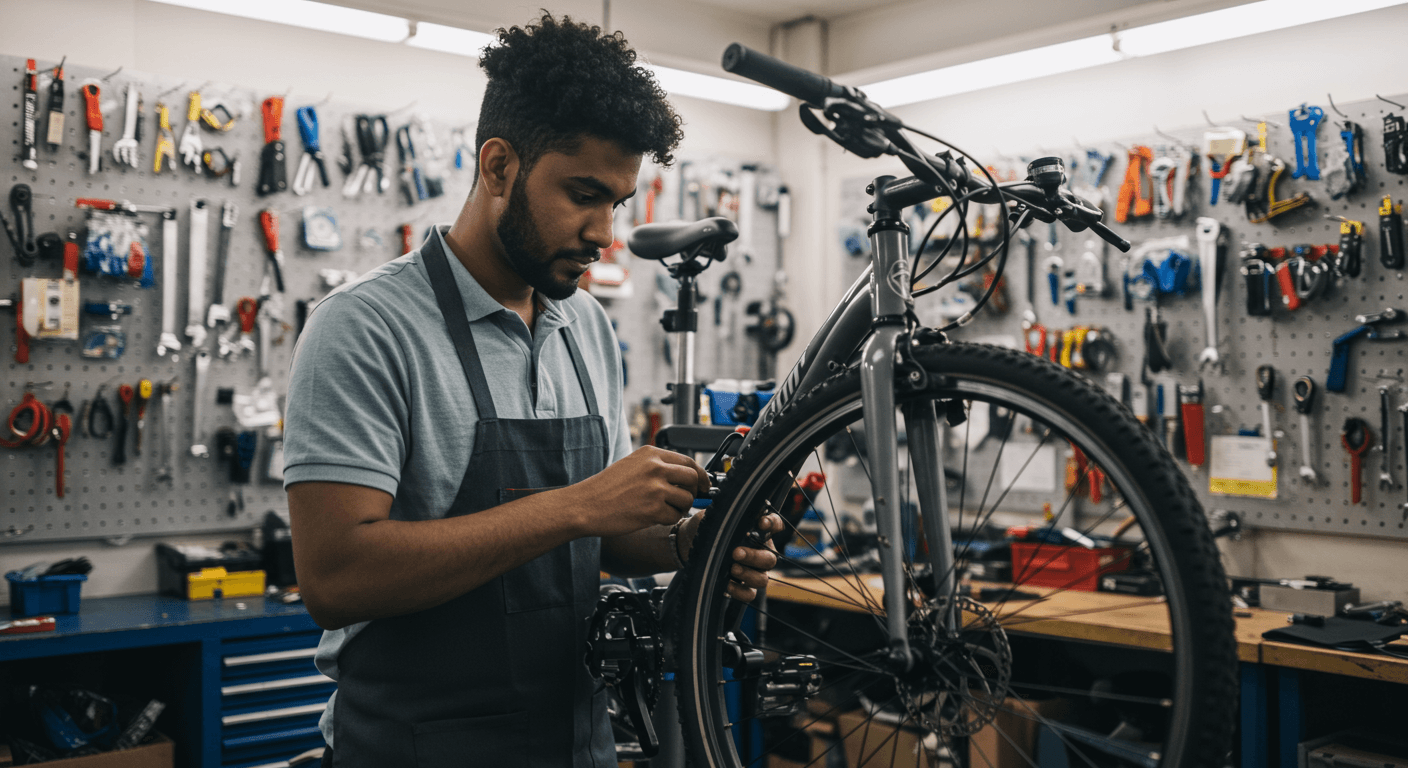 Curso de Mecánico de Bicicletas gratis y con certificado