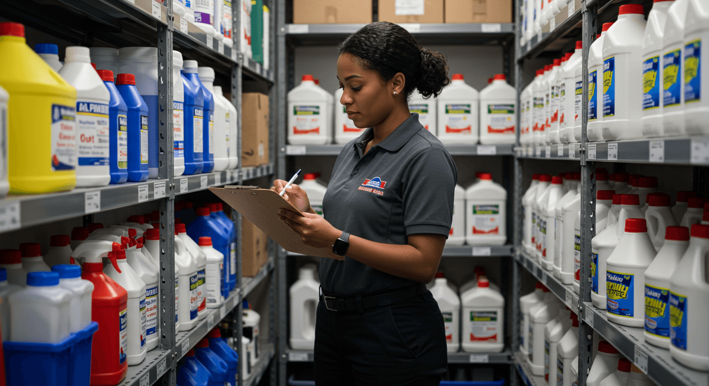 Cleaning Supplies Manager Course