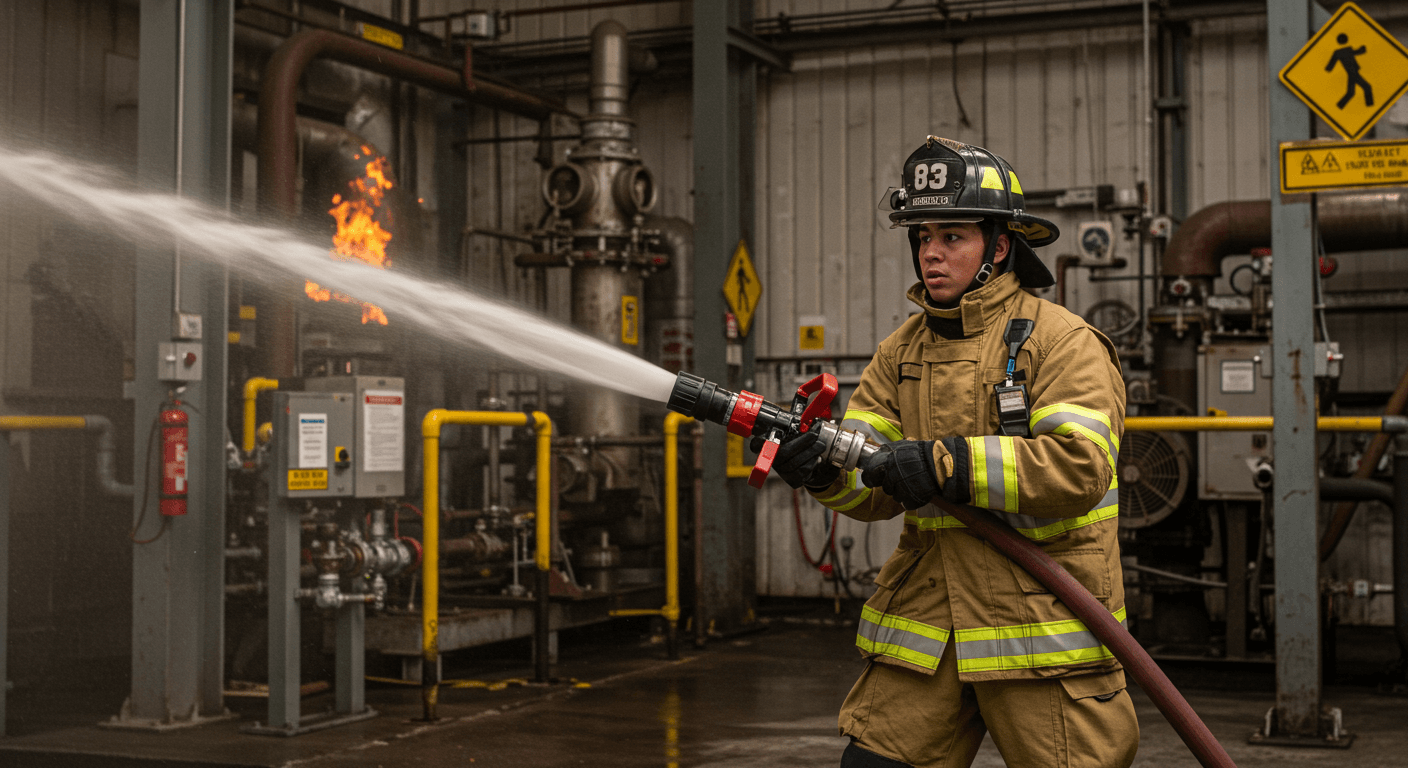Curso de Incêndios Urbanos e Industriais