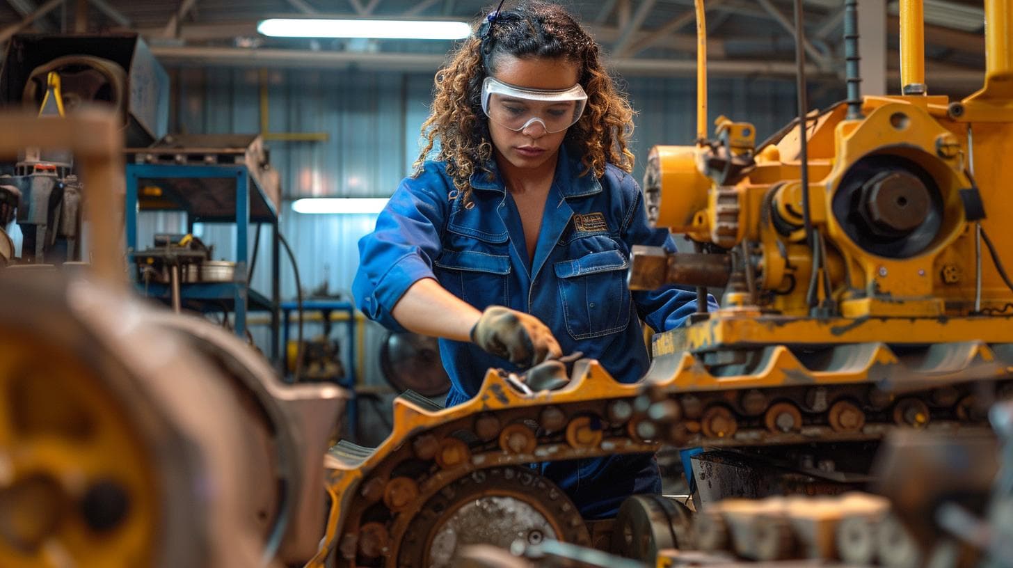 Curso de Manutenção e Diagnóstico de Escavadeiras Hidráulicas