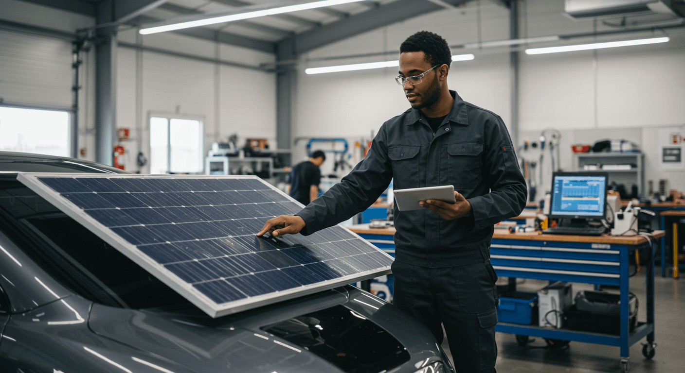 Curso de Técnico en Electromovilidad Solar gratis y con certificado