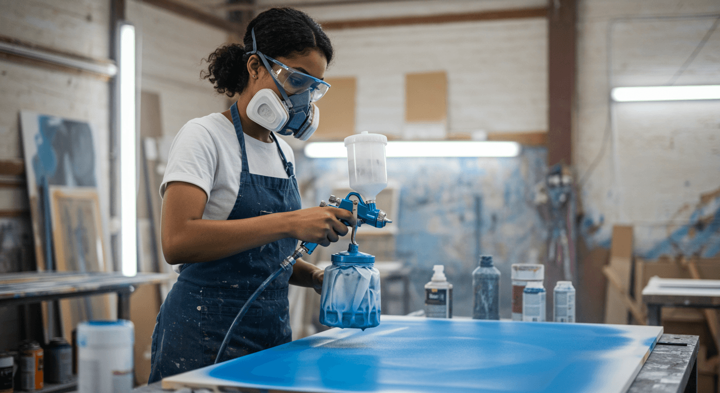 Curso de Pintura com Pistola