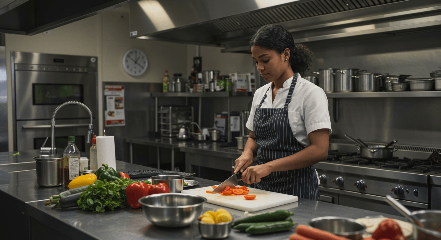 Curso de Auxiliar de Cozinha