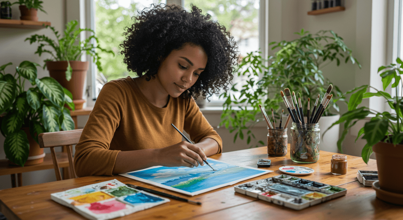 Curso de Aquarela para Iniciantes