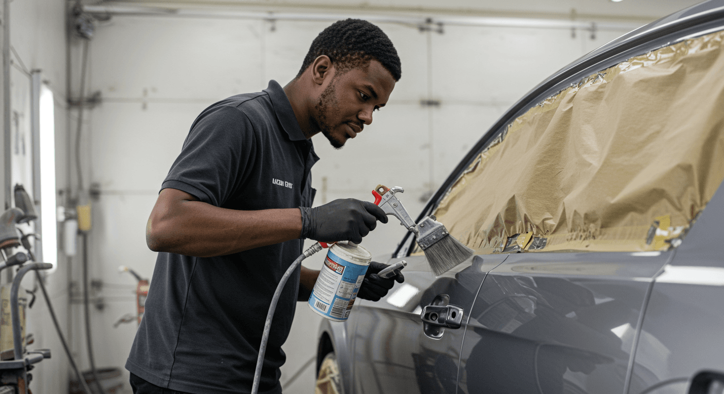 Curso de Preparação e Pintura Automotiva