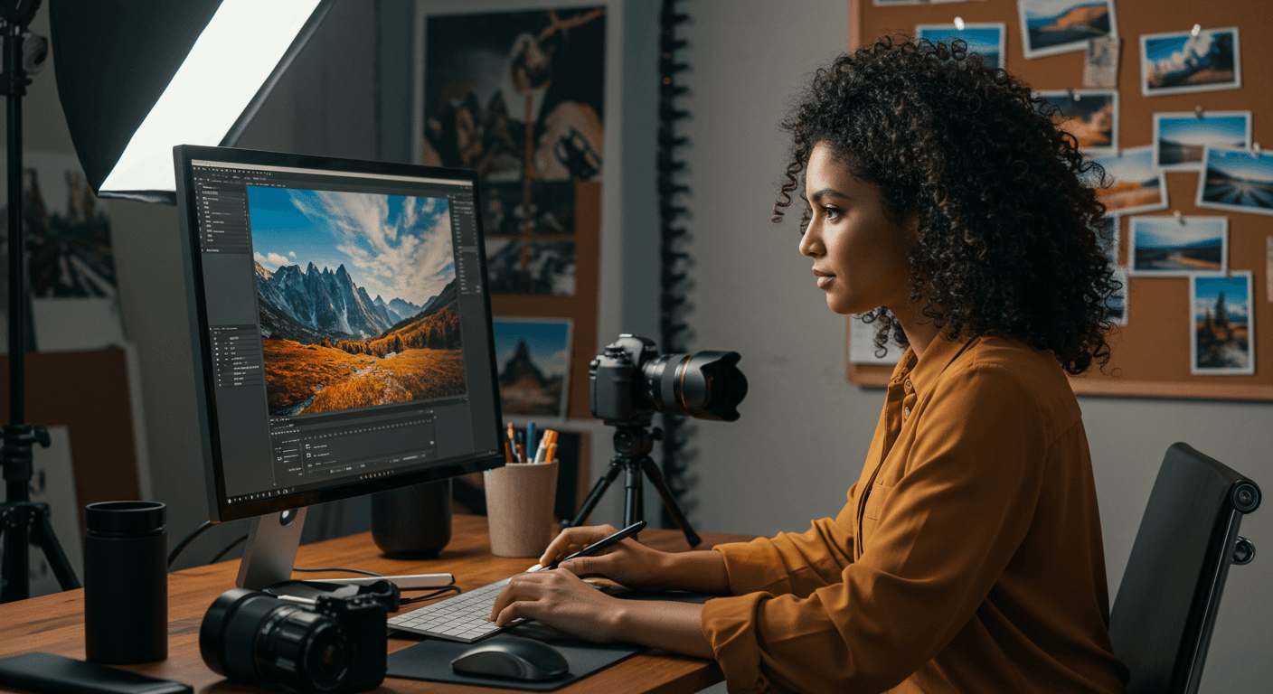 Curso de Edição de Fotos Photoshop gratuito e com certificado