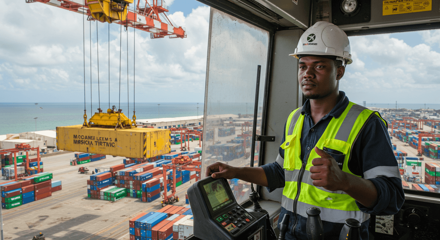 Curso de Grua Portuária