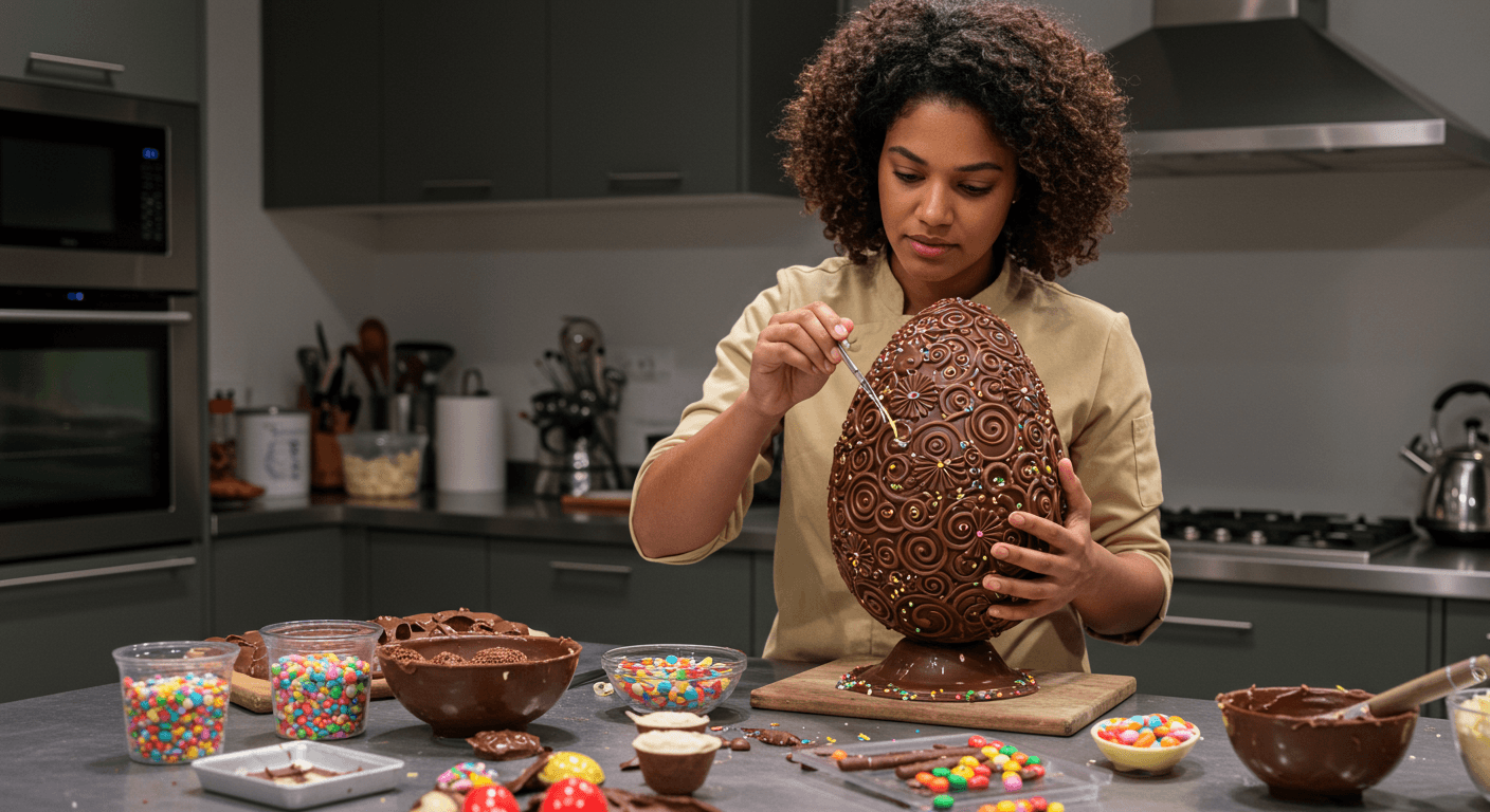 Curso de Ovos de Páscoa Gourmet Artesanal