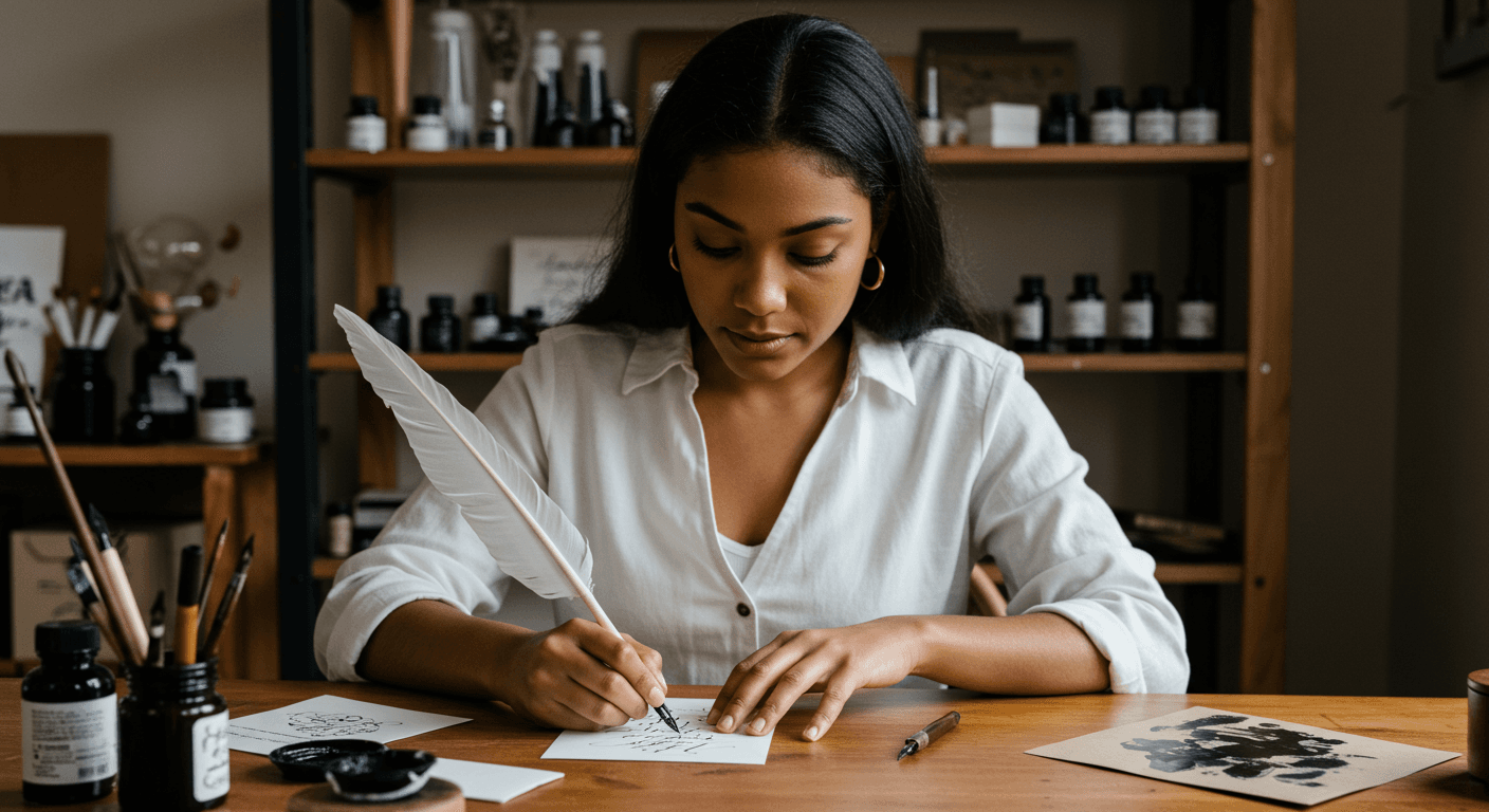 Curso de Caligrafia para Convites gratuito e com certificado