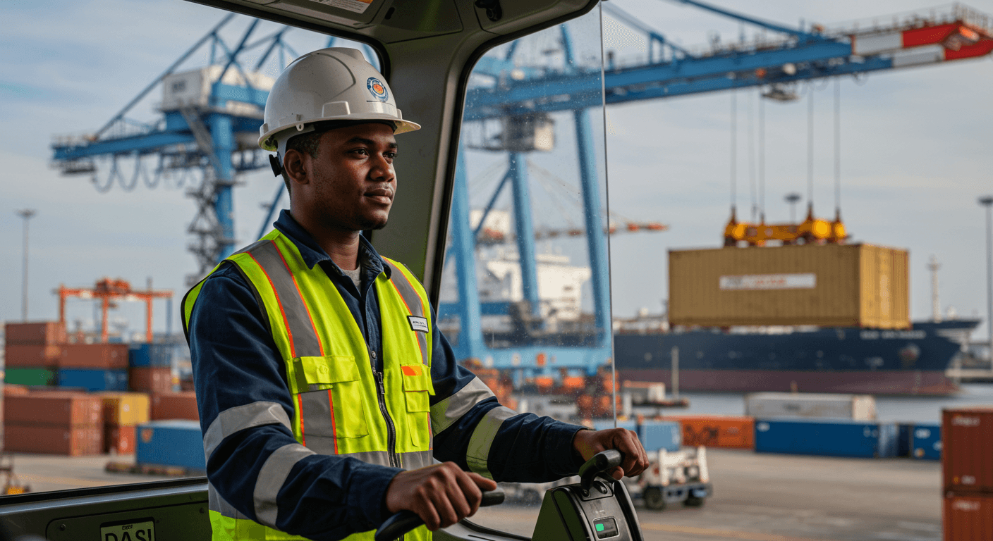 Curso de Grua Portuária