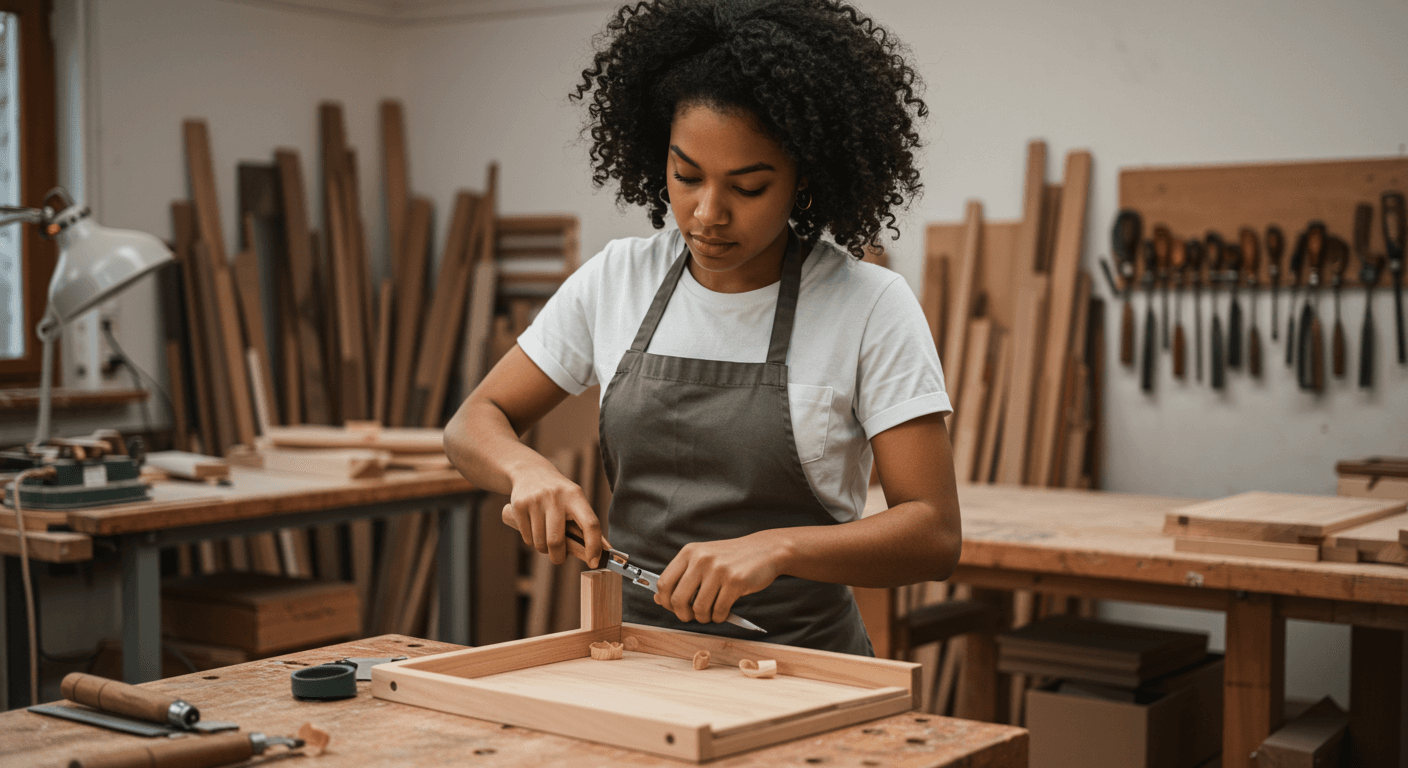 Curso de Marcenaria para Mulheres