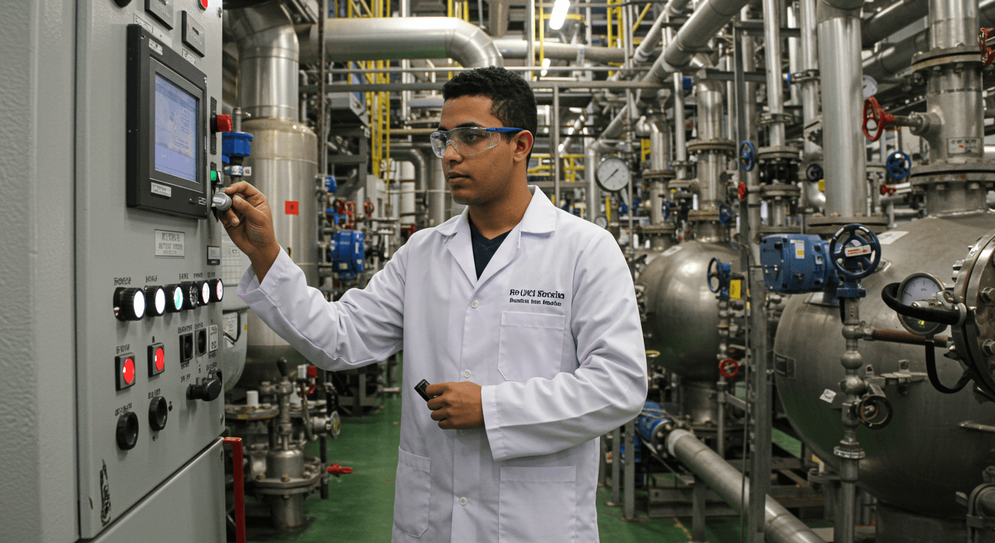 Curso de Operador de Processos Químicos e Petroquímicos