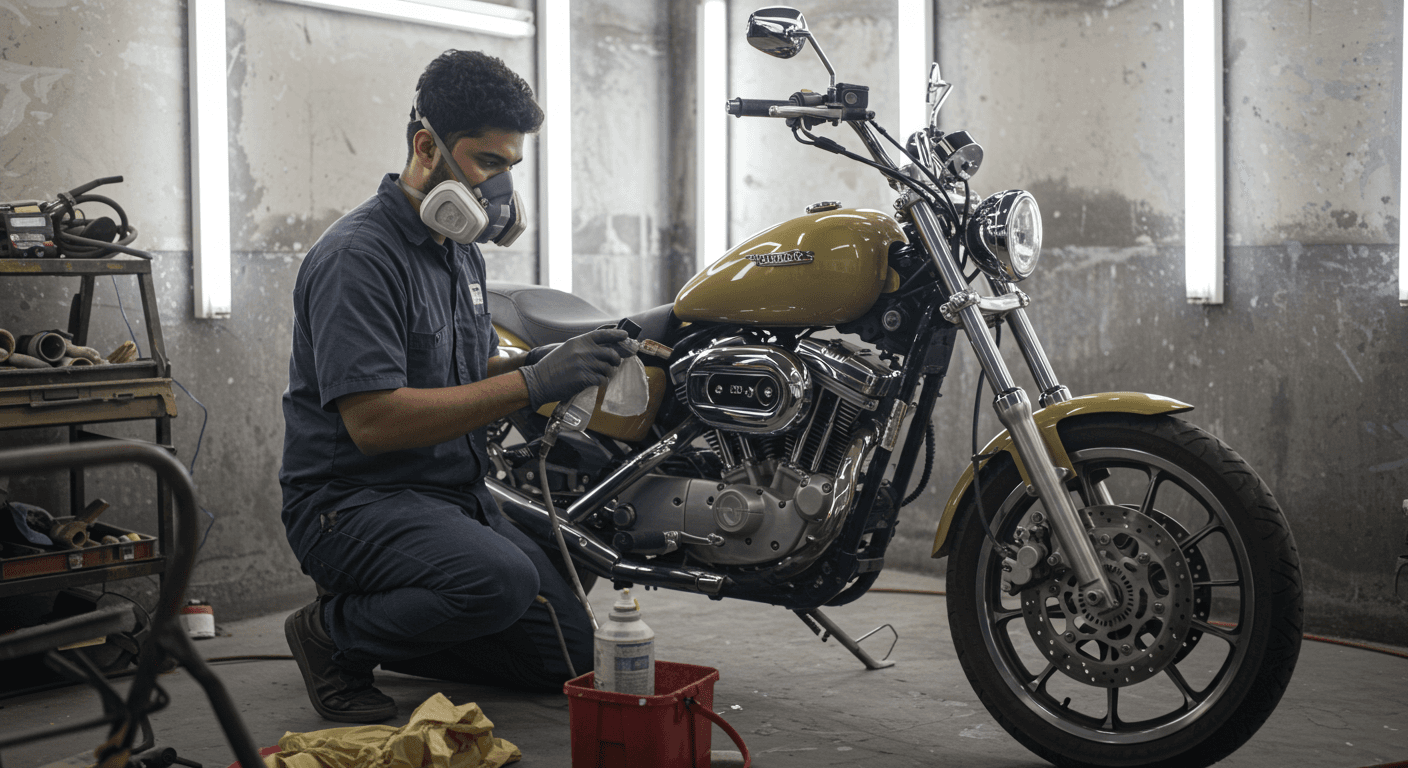 Curso de Pintura de Motos