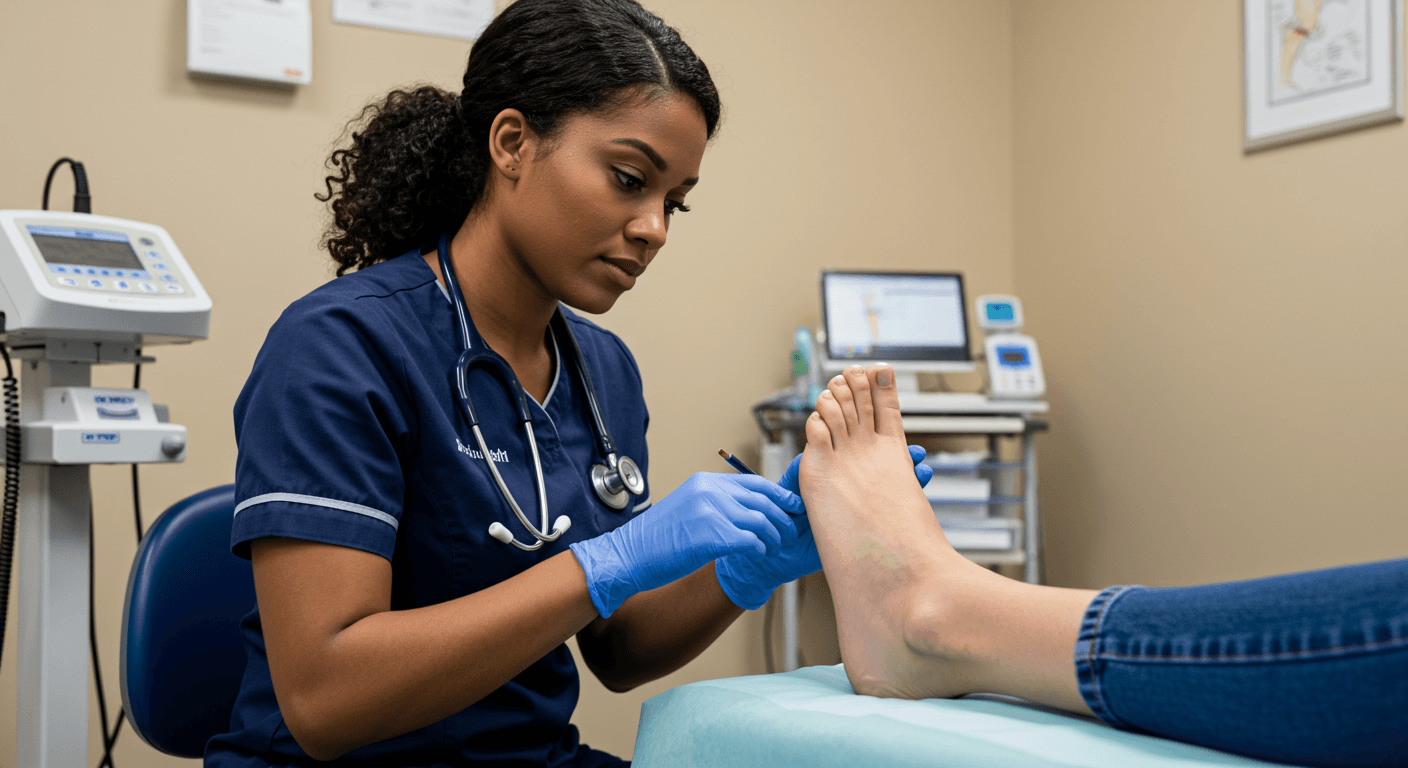 Curso de Podiatria para Enfermeiros grátis e com certificado