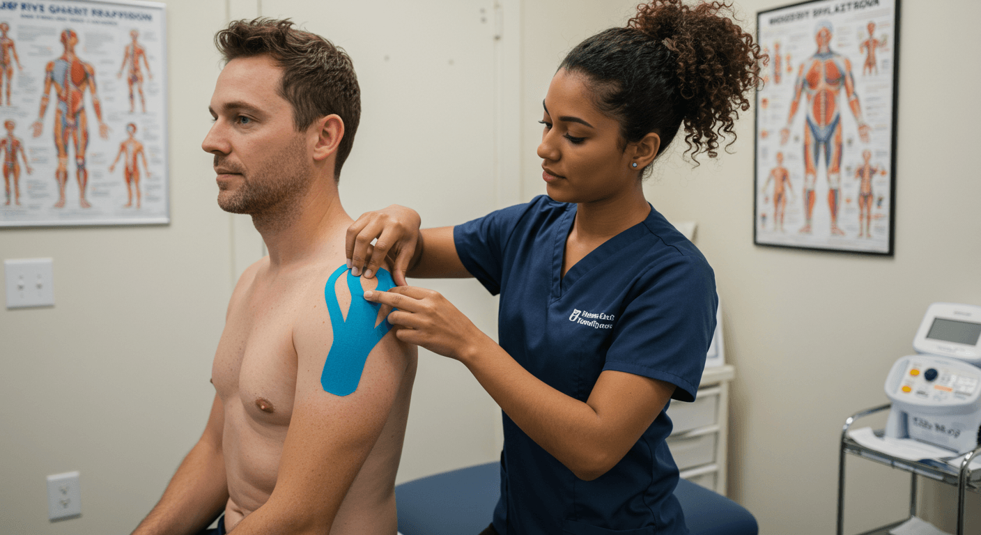 Curso de Kinesio Taping gratuito e com certificado