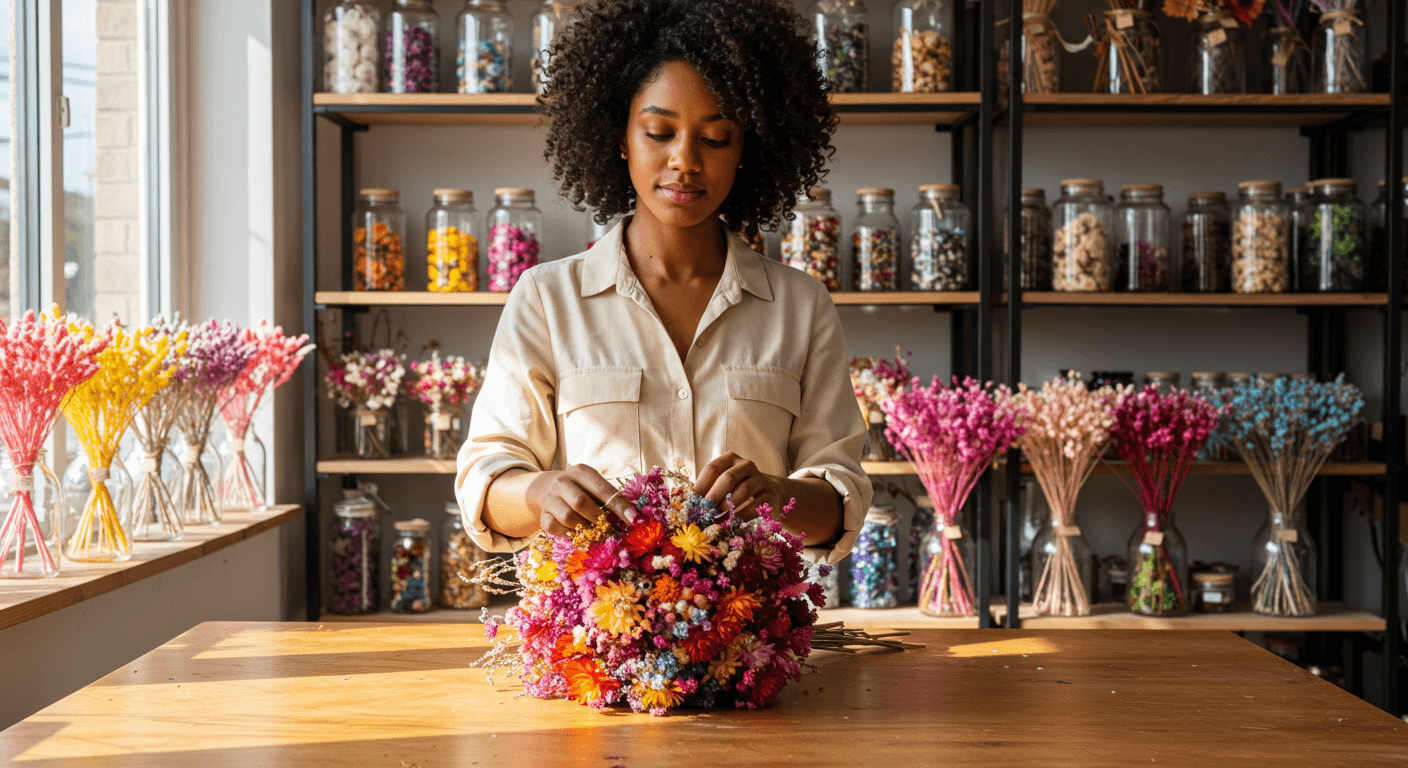 Curso de Flores Preservadas gratuito e com certificado