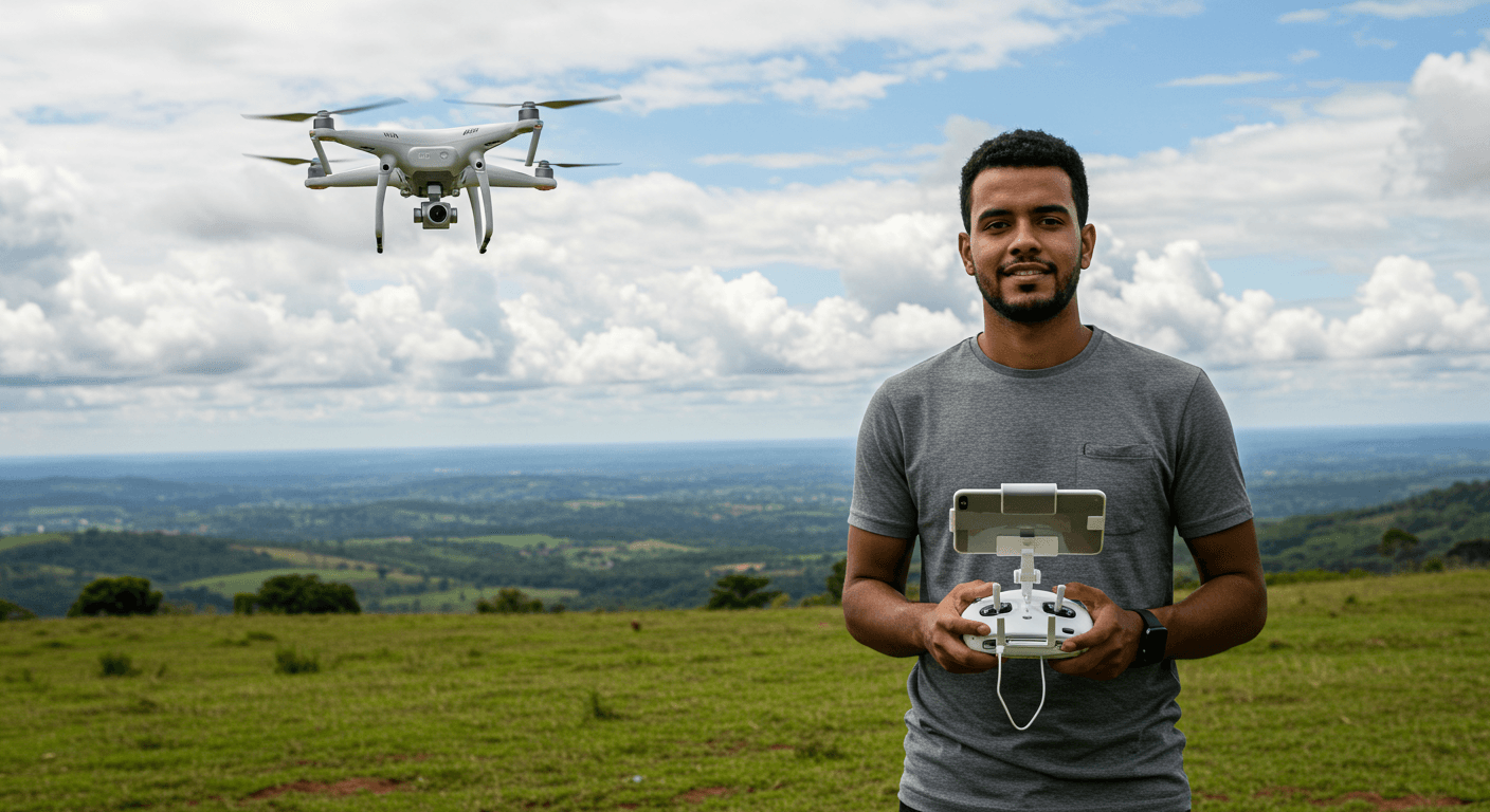 Curso de Pilotagem de Drone
