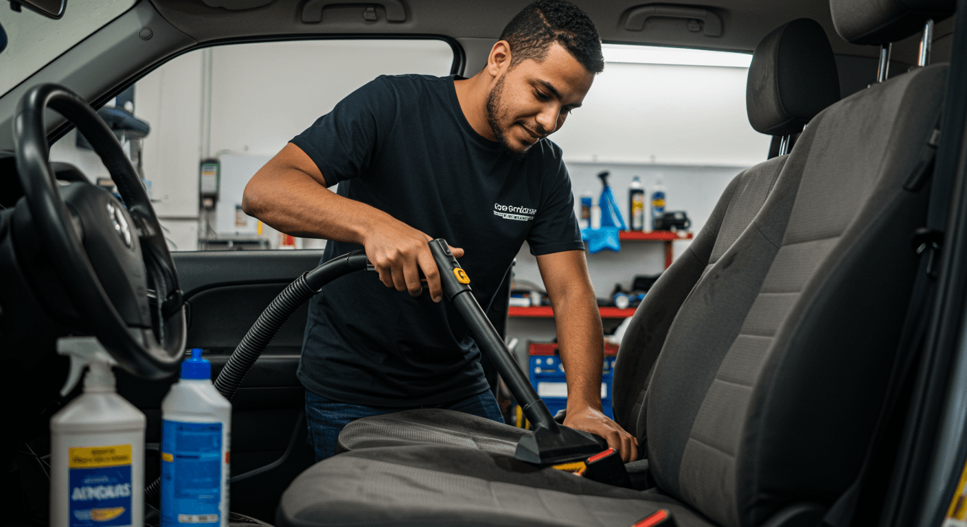 Curso de Higienização de Estofados Automotivos