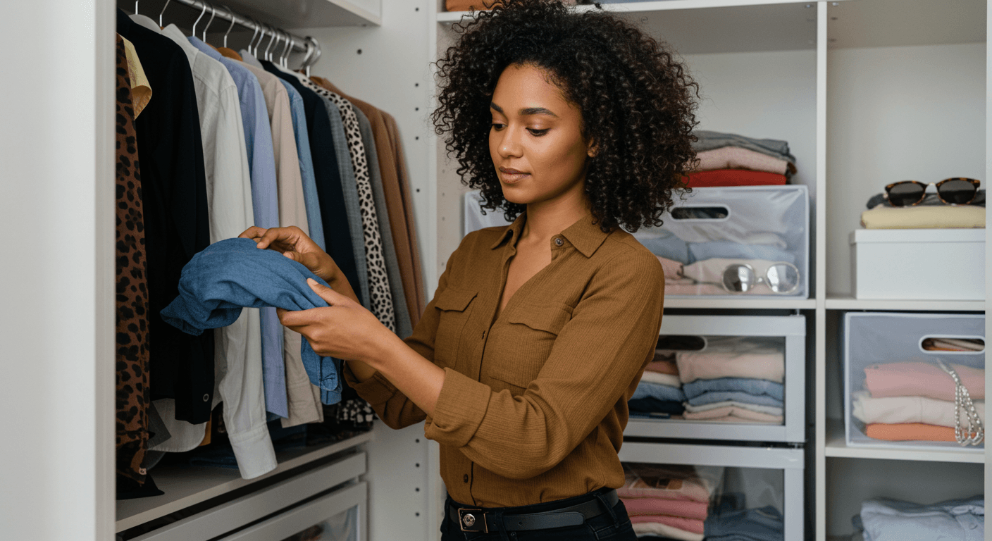 Curso de Organização de Guarda-roupas