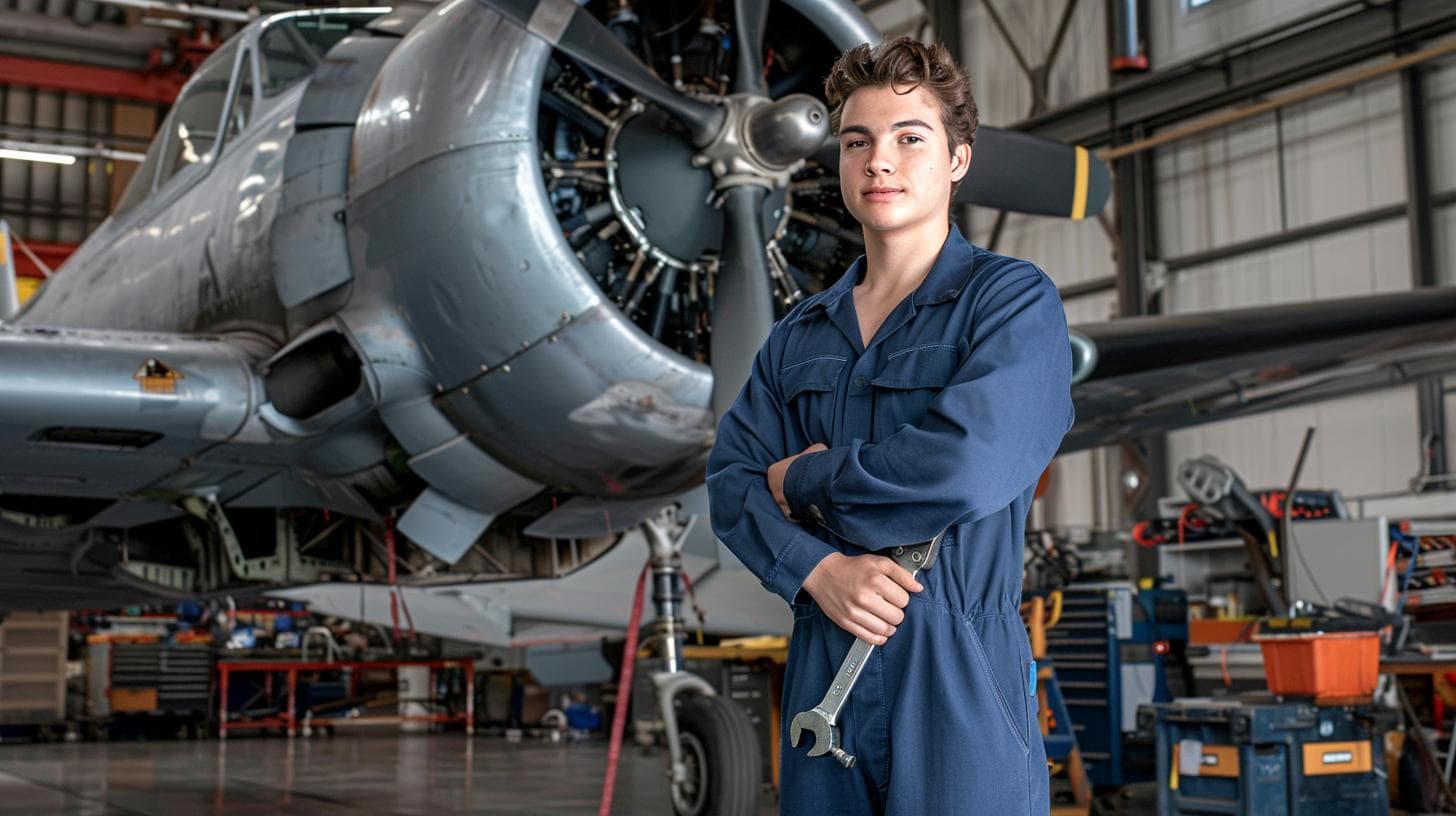 Aircraft Maintenance Engineer Course free and certificate