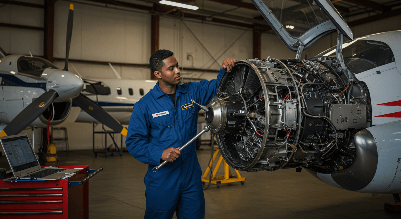 Aircraft Maintenance Course free and certificate