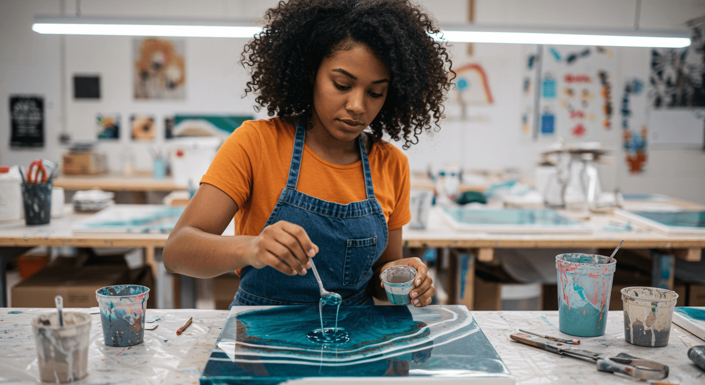 Curso de Arte em Resina
