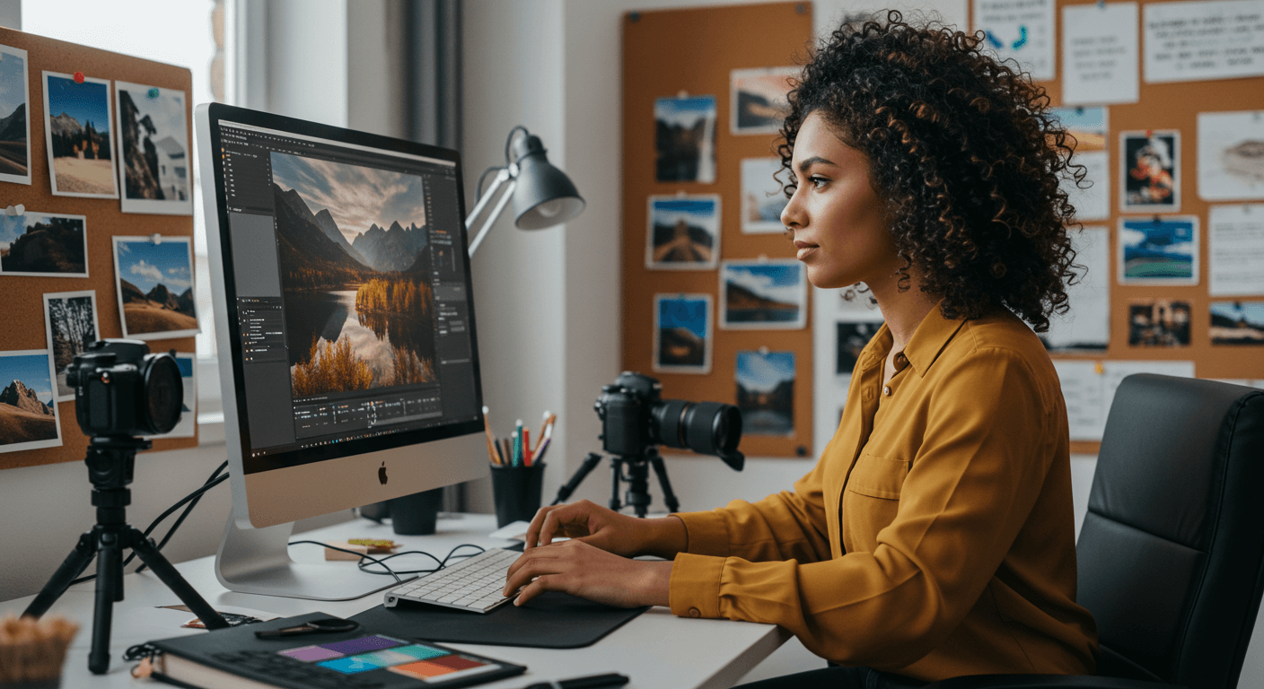 Curso de Edição de Fotos Profissional gratuito e com certificado
