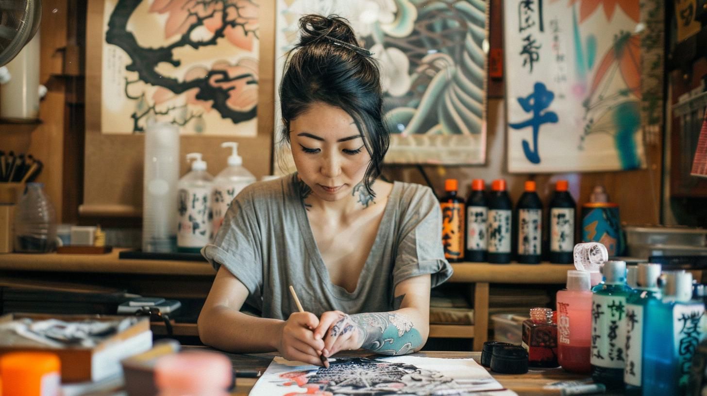 Japanese Style Tattoo Artist Course