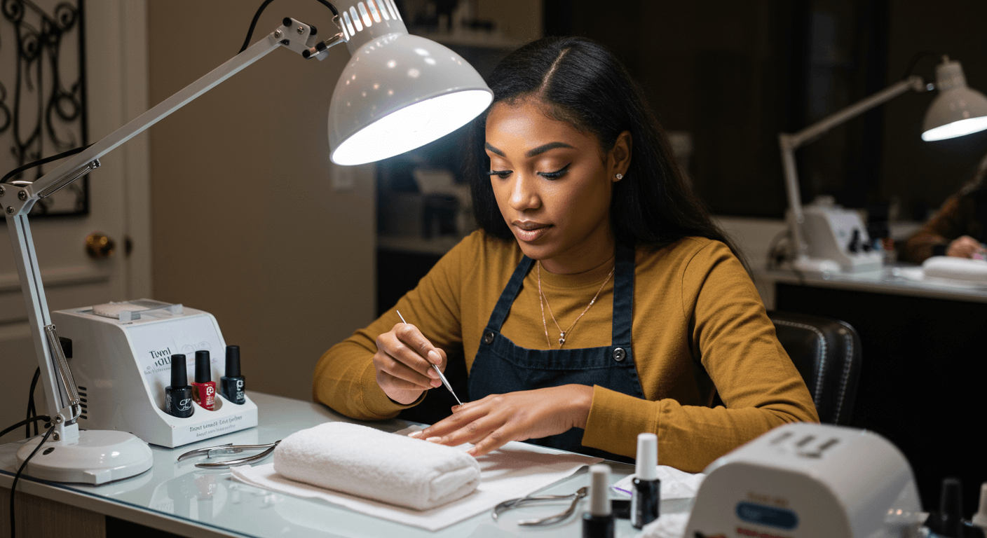Curso de Banho de Gel em Unhas
