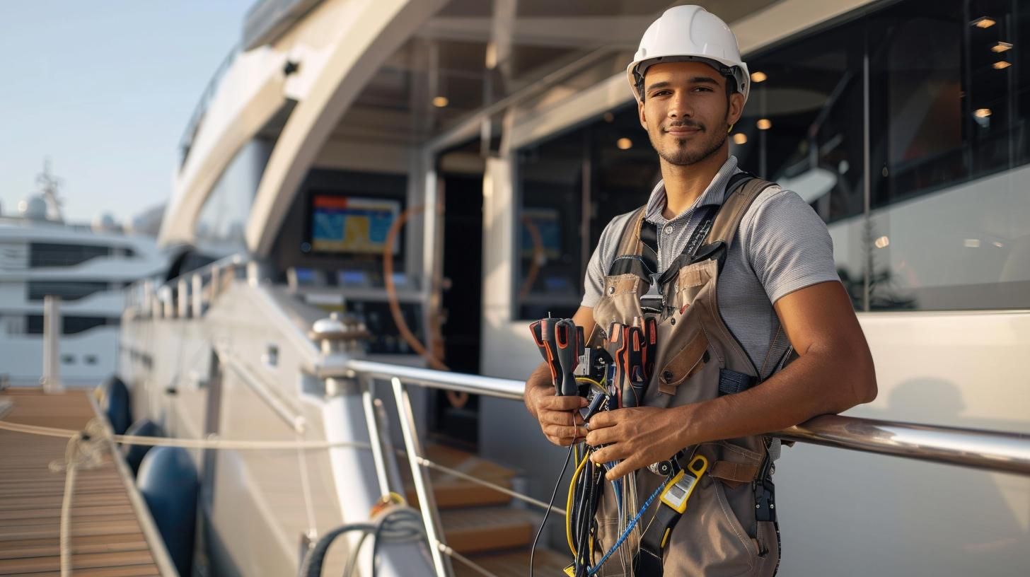Curso de Instalação e Manutenção de Sistemas Elétricos Náuticos
